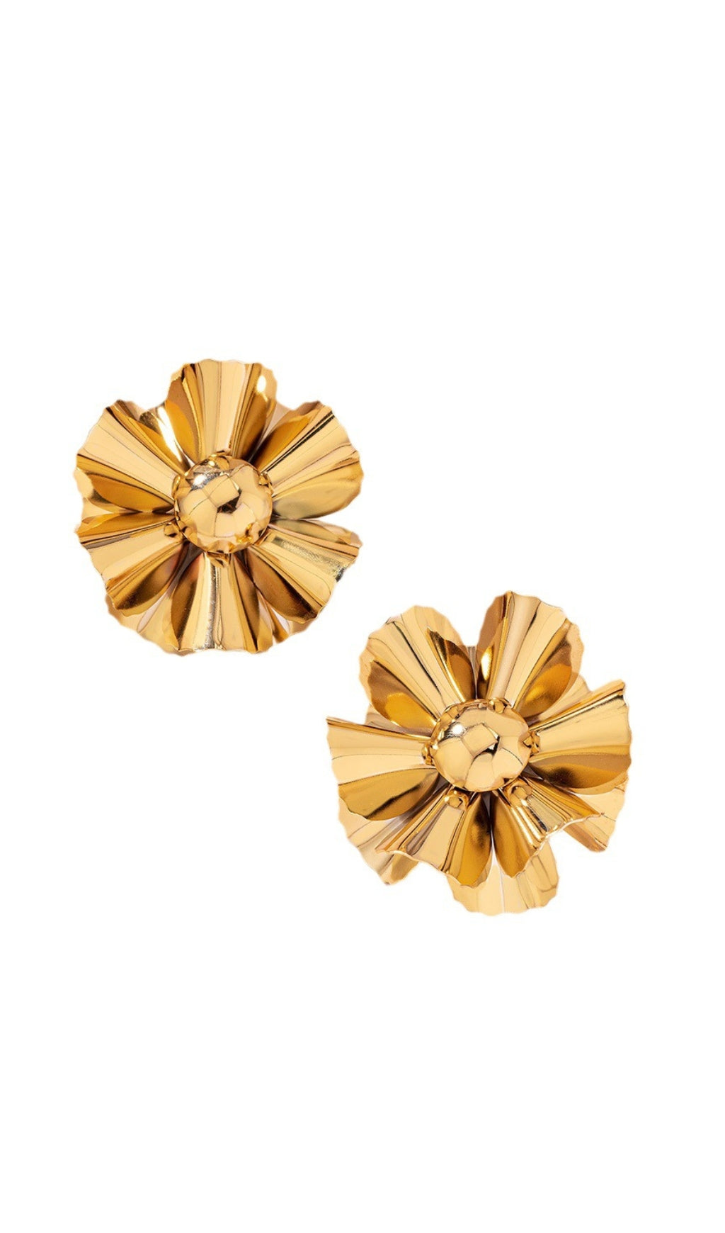 Fashionslee Women Ayane Metal Flower Earrings