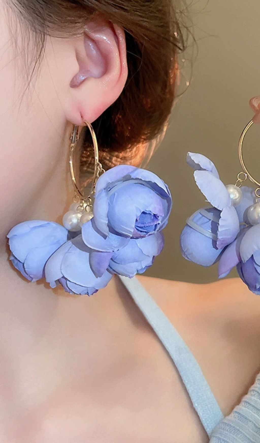 3b42a2ef7be2c235cd07f94718c7c28f.jpg Fashionslee Women Ginnifer Flower Earrings