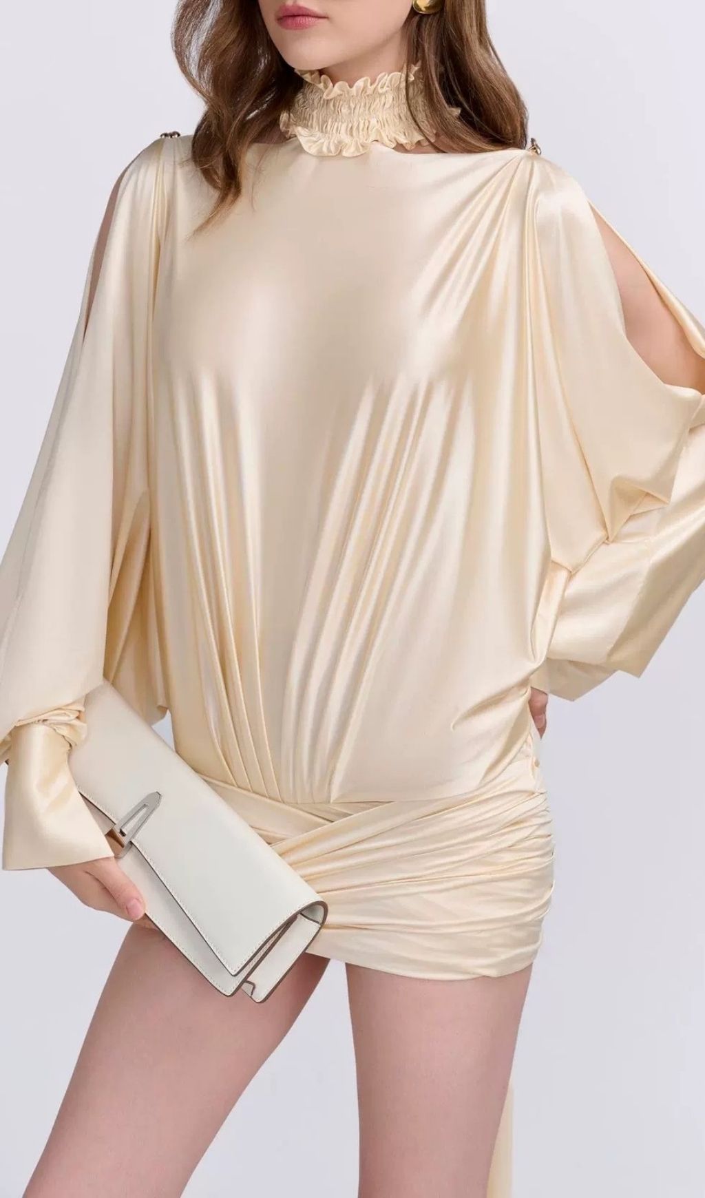 TRENDING BACKLESS MINI DRESS IN SATIN - OWNCI TRENDING BACKLESS MINI DRESS IN SATIN - OWNCI