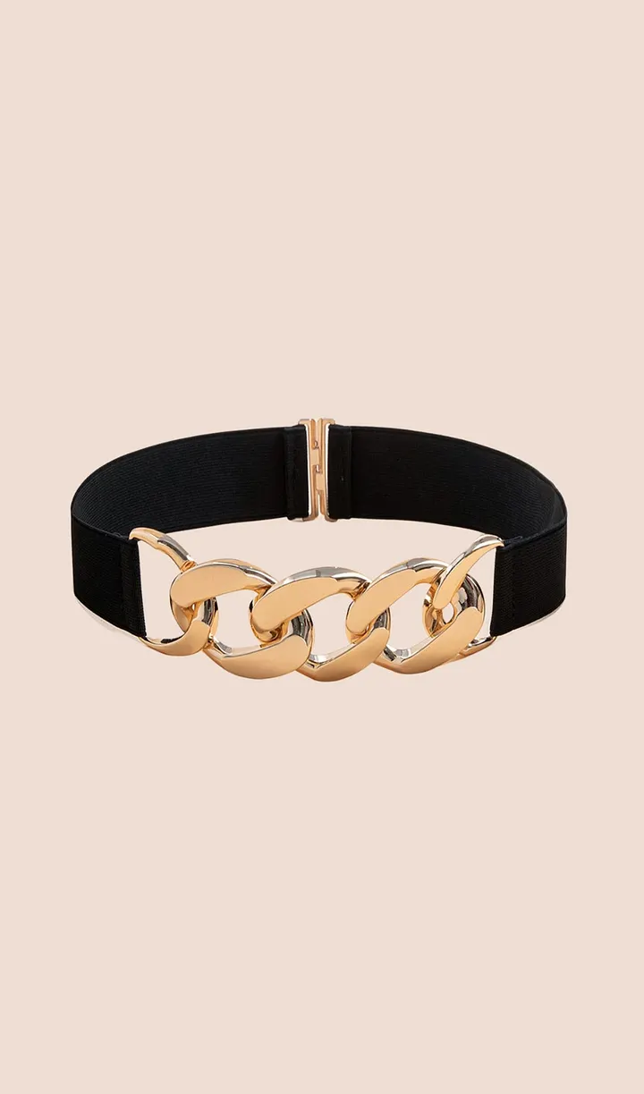 VINTAGE VIRAL ELASTIC BELT WITH METAL BUCKLE - OWNCI VINTAGE VIRAL ELASTIC BELT WITH METAL BUCKLE - OWNCI