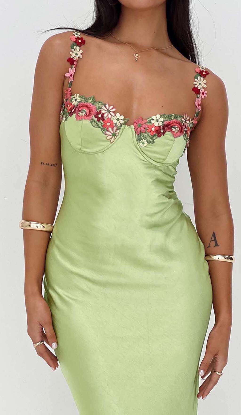 3bf6c254754ffbbd77bc95859dcf0e2a.jpeg Fashionslee Women Floral Strap Satin Dress
