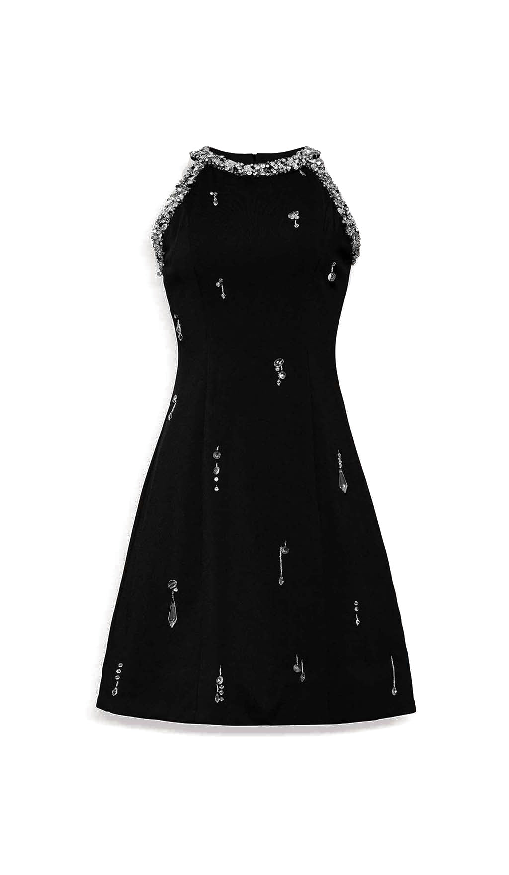 3d2b3603d36b5bec2523e36d4106be28.jpeg Fashionslee Women Rhinestone Embellished Sundress In Black