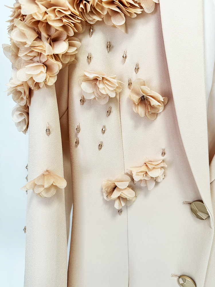 3daa8c2836954c120a30ac8b41b9c3b0.jpg Fashionslee Women Boudewijn Flower Embellished Blazer Dress