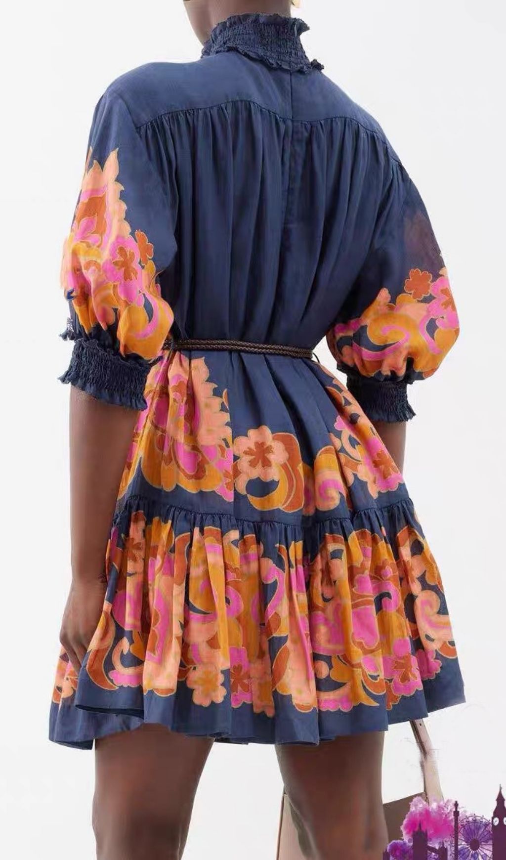 3e9411cab247596a9a2323db7203bb12.jpg Fashionslee Women Kamdyn Printed Mini Dress