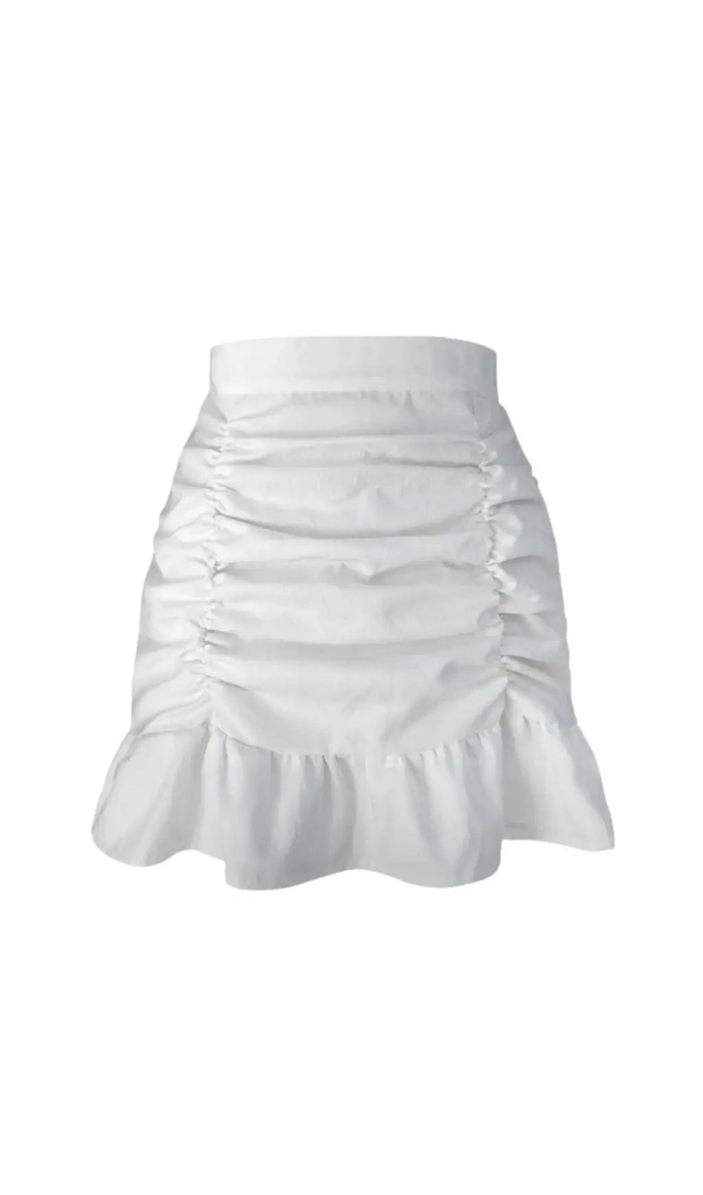3ebba2444c5690335e498c27e18509fe.jpeg Fashionslee Women Black Ruffle Pleated Mini Skirt