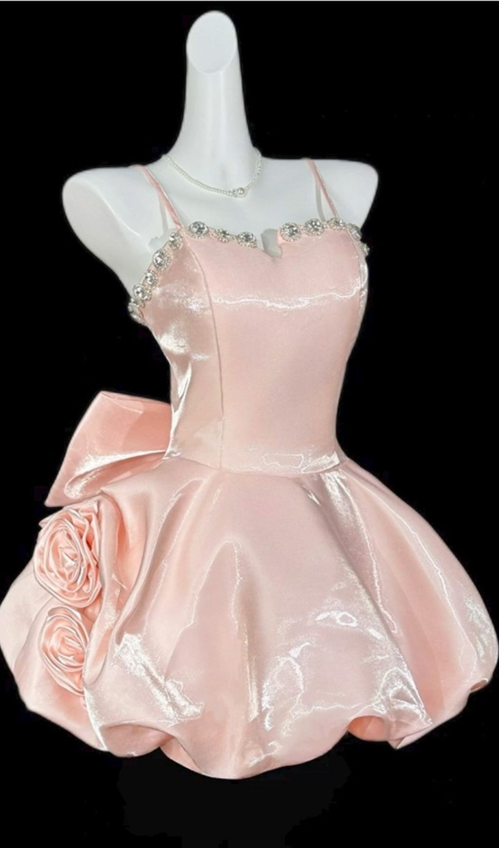 3ed0b31b8bbb12cdcf1a60b5651d87ed.jpg Fashionslee Women Krissy Strappy Diamante Flower Mini Dress