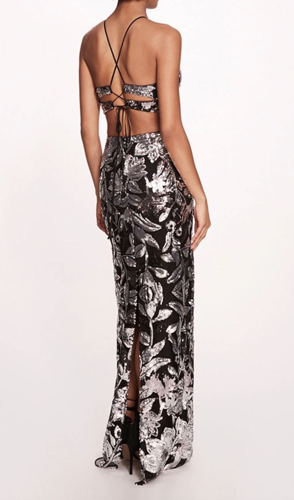 408862443283efcd6f2aeab005e9783a.jpg Fashionslee Women Gabe Sequin Backless Maxi Dress