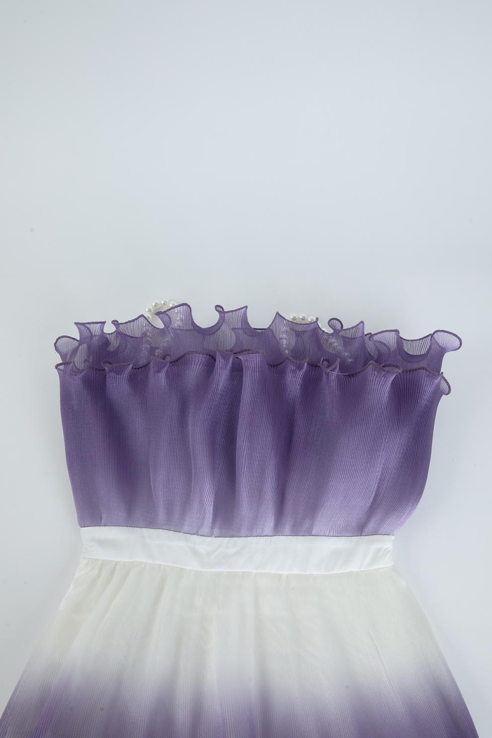 40ec67694fd888e8406486a4e20a4d7b.jpg Fashionslee Women Fiene Purple Strappy Cake Midi Dress