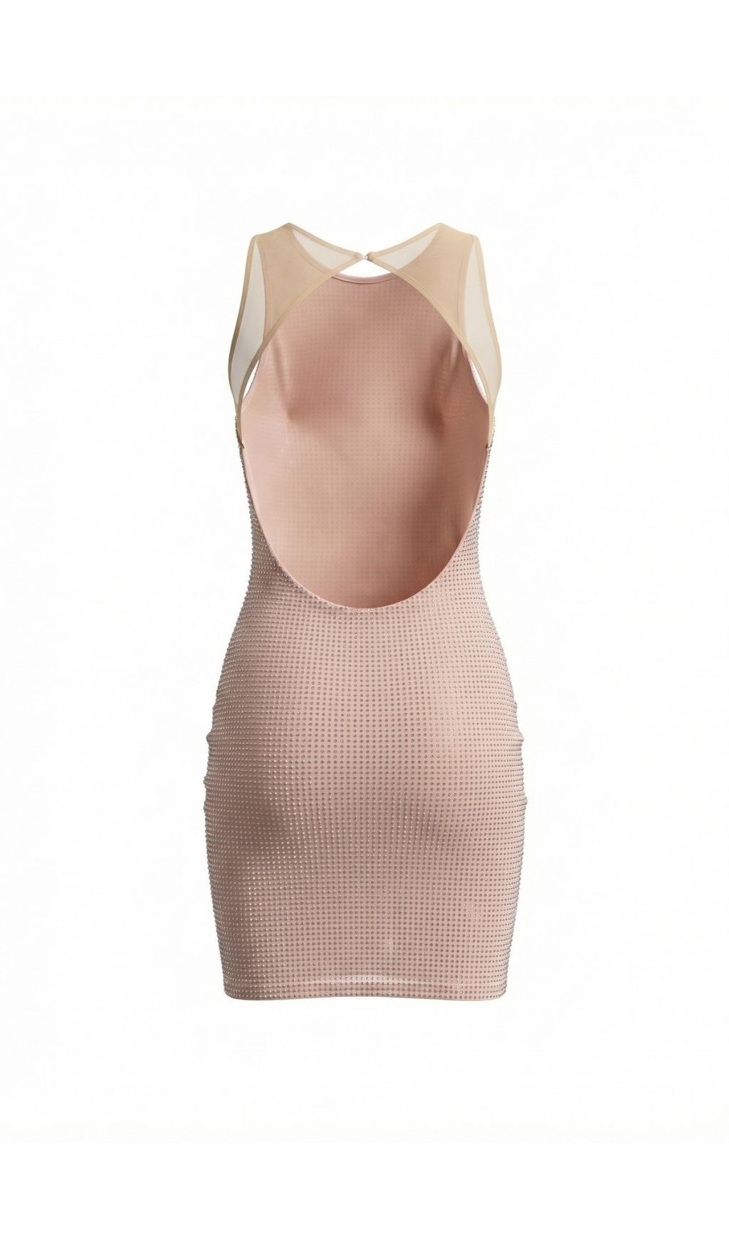 41ac9051136ebc78299bd86aa6e4267d.jpg Fashionslee Women Jaysha Rhinestone Backless Mini Dress