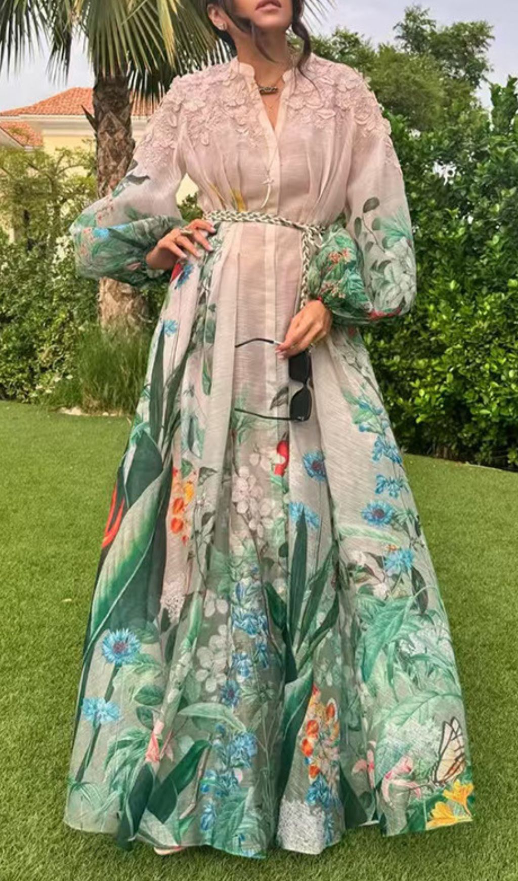 41de5a598b260b09cb8ac3c97df06496.jpg Fashionslee Women Fiorello Floral Printed Maxi Dress