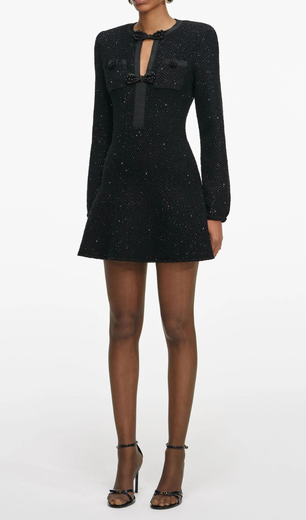 BLACK SEQUIN MINI DRESS – VIRAL PARTY AESTHETIC - OWNCI BLACK SEQUIN MINI DRESS – VIRAL PARTY AESTHETIC - OWNCI
