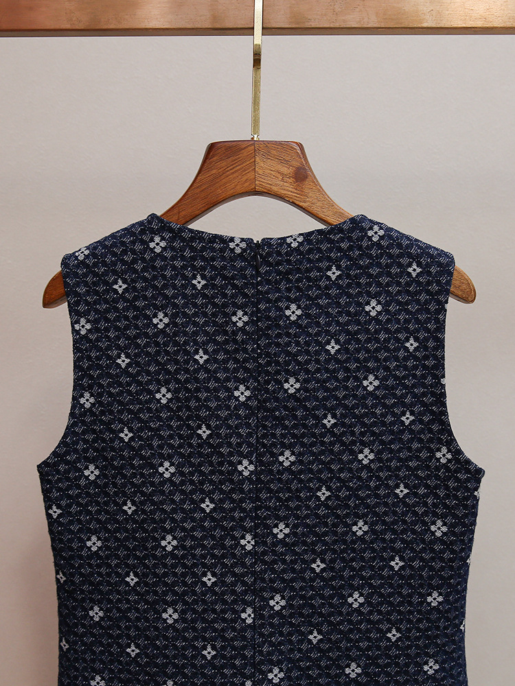 VINTAGE VIBES SLEEVELESS MINI DRESS - OWNCI