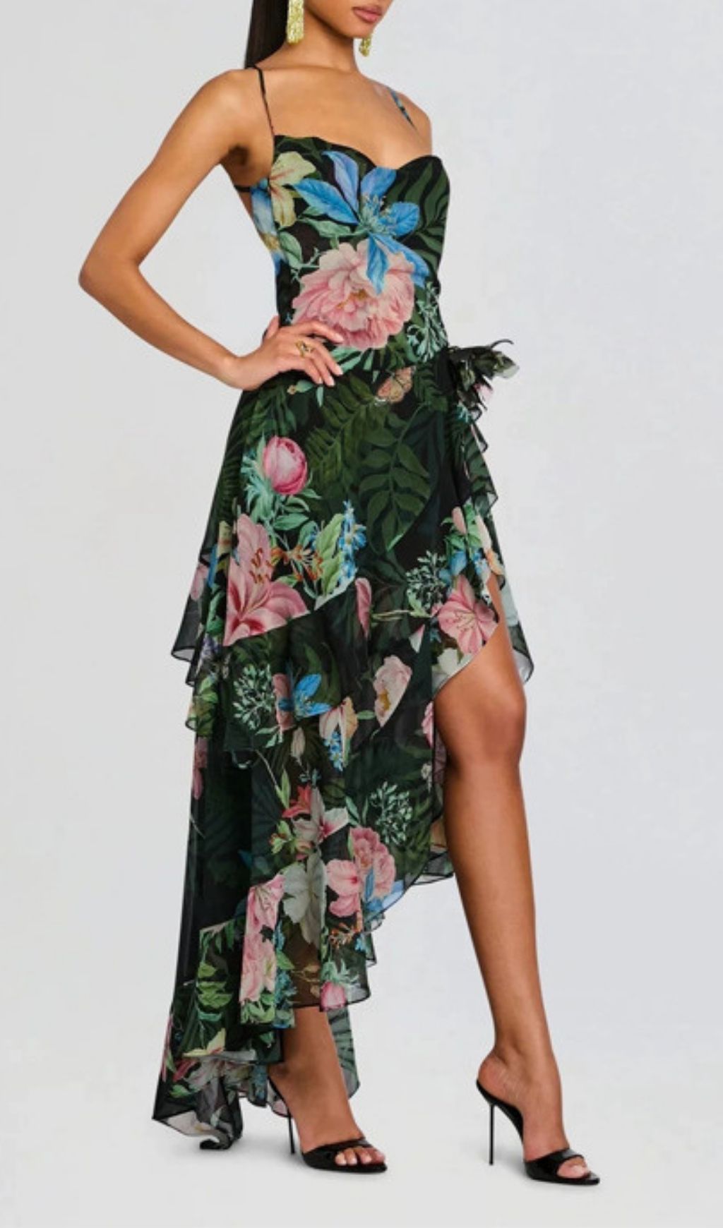 424987b5fa6b5c783f428dc9b64d3e27.jpg Fashionslee Women Kinnia Printed Backless Maxi Dress