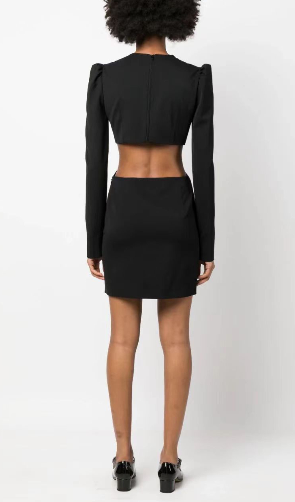 Fashionslee Women Brettney Red Heart Long Sleeve Mini Dress