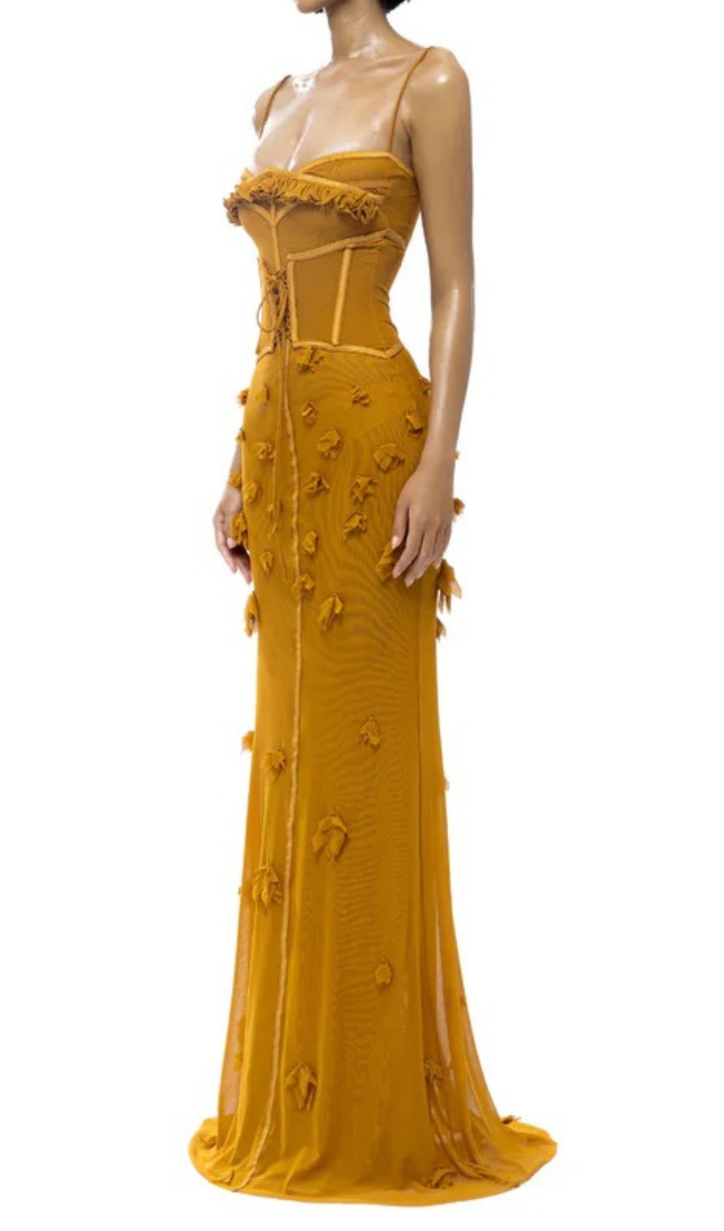 42773cf2d5501e46fb4968a435858730.jpg Fashionslee Women Carys Strappy Petal Maxi Dress