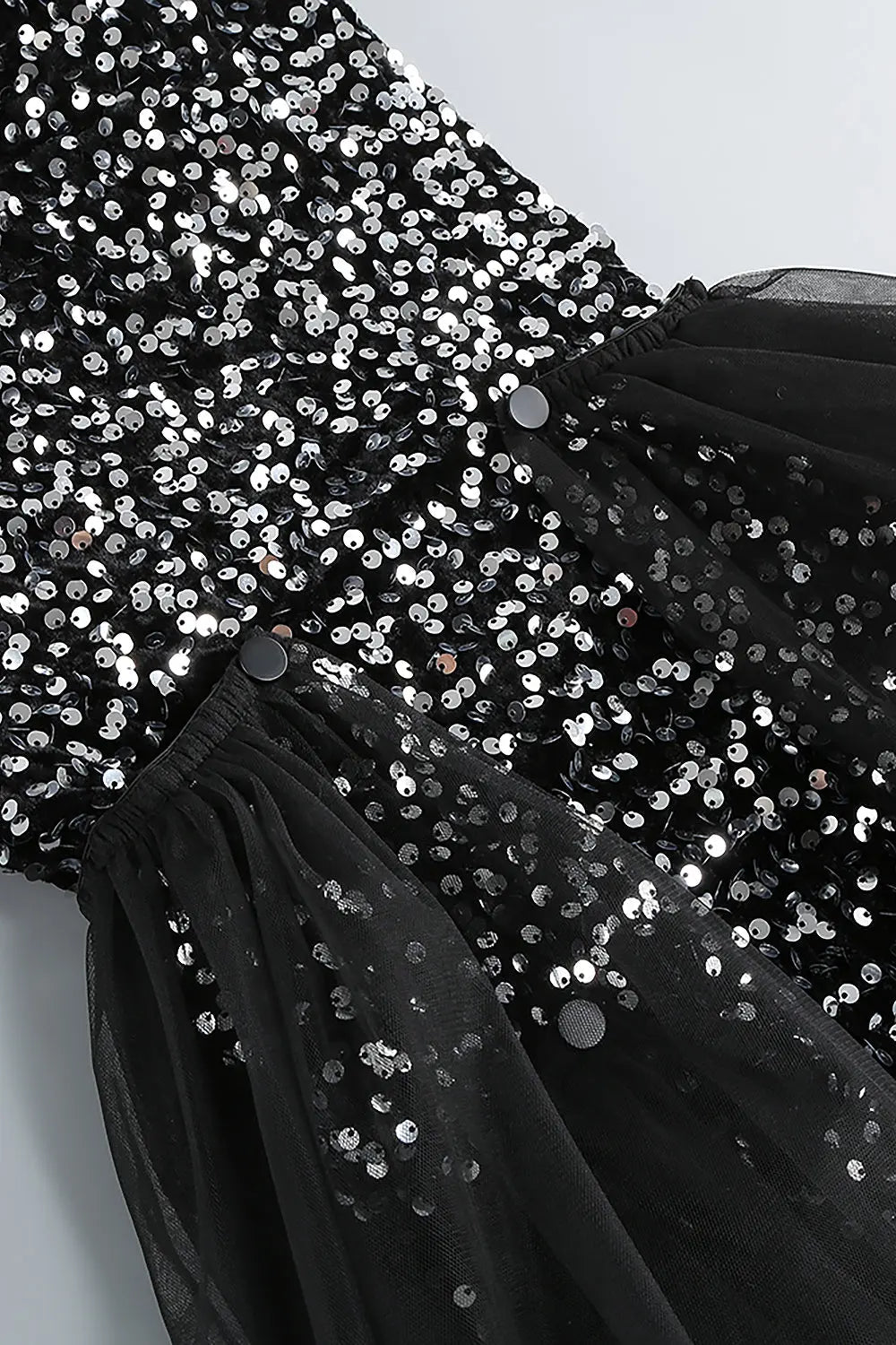 VIRAL SEQUIN MESH A-LINE DRESS - OWNCI VIRAL SEQUIN MESH A-LINE DRESS - OWNCI