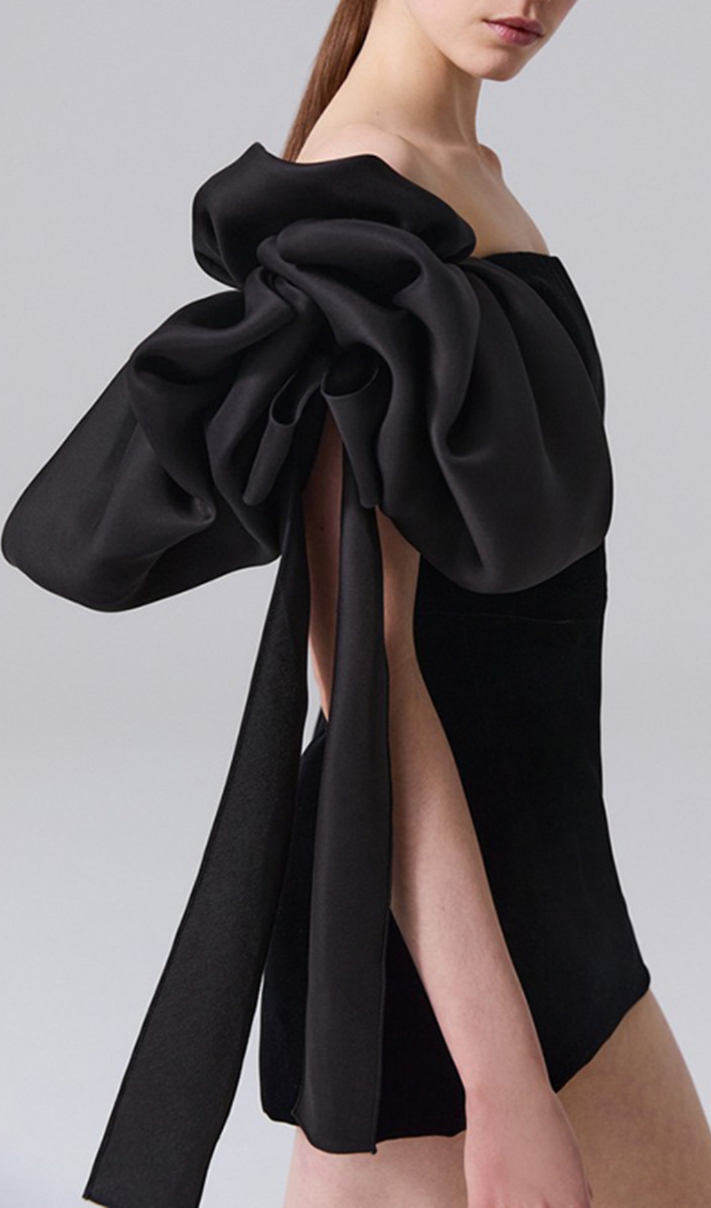 VIRAL BLACK OFF-SHOULDER MINI DRESS - OWNCI VIRAL BLACK OFF-SHOULDER MINI DRESS - OWNCI