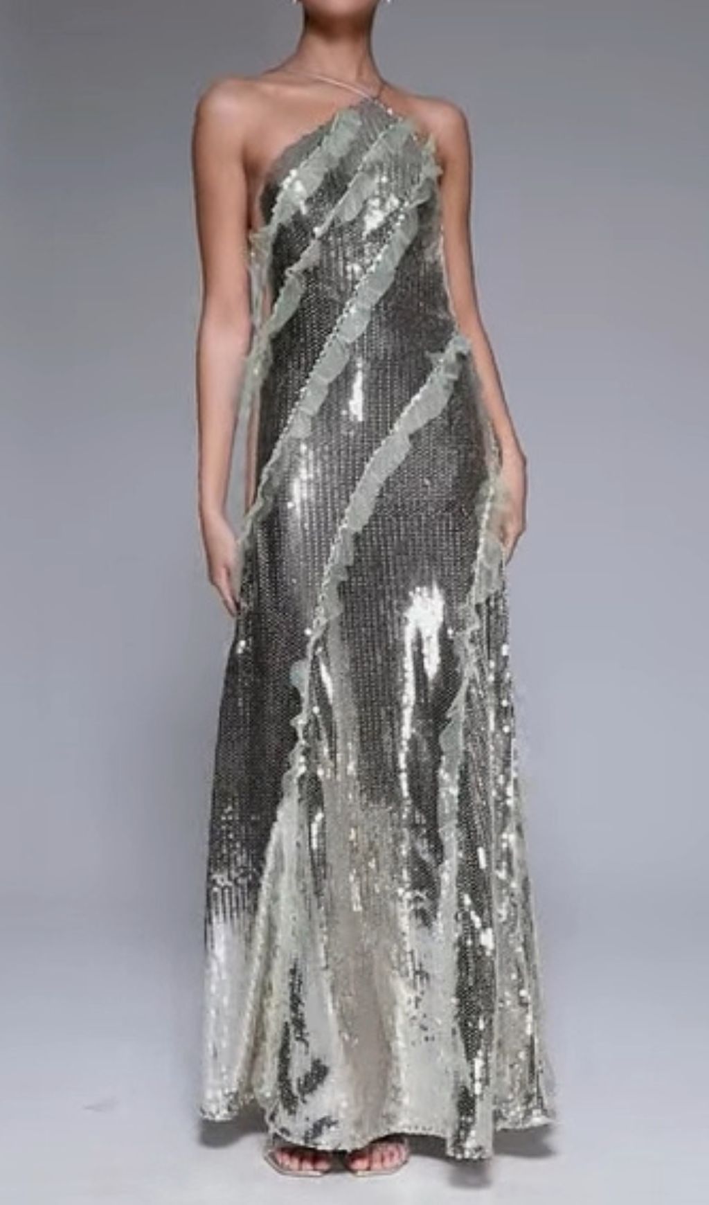42f24b3cbc9b1f1130d60e6ca5764b33.jpg Fashionslee Women Gust Halter Sequin Backless Maxi Dress