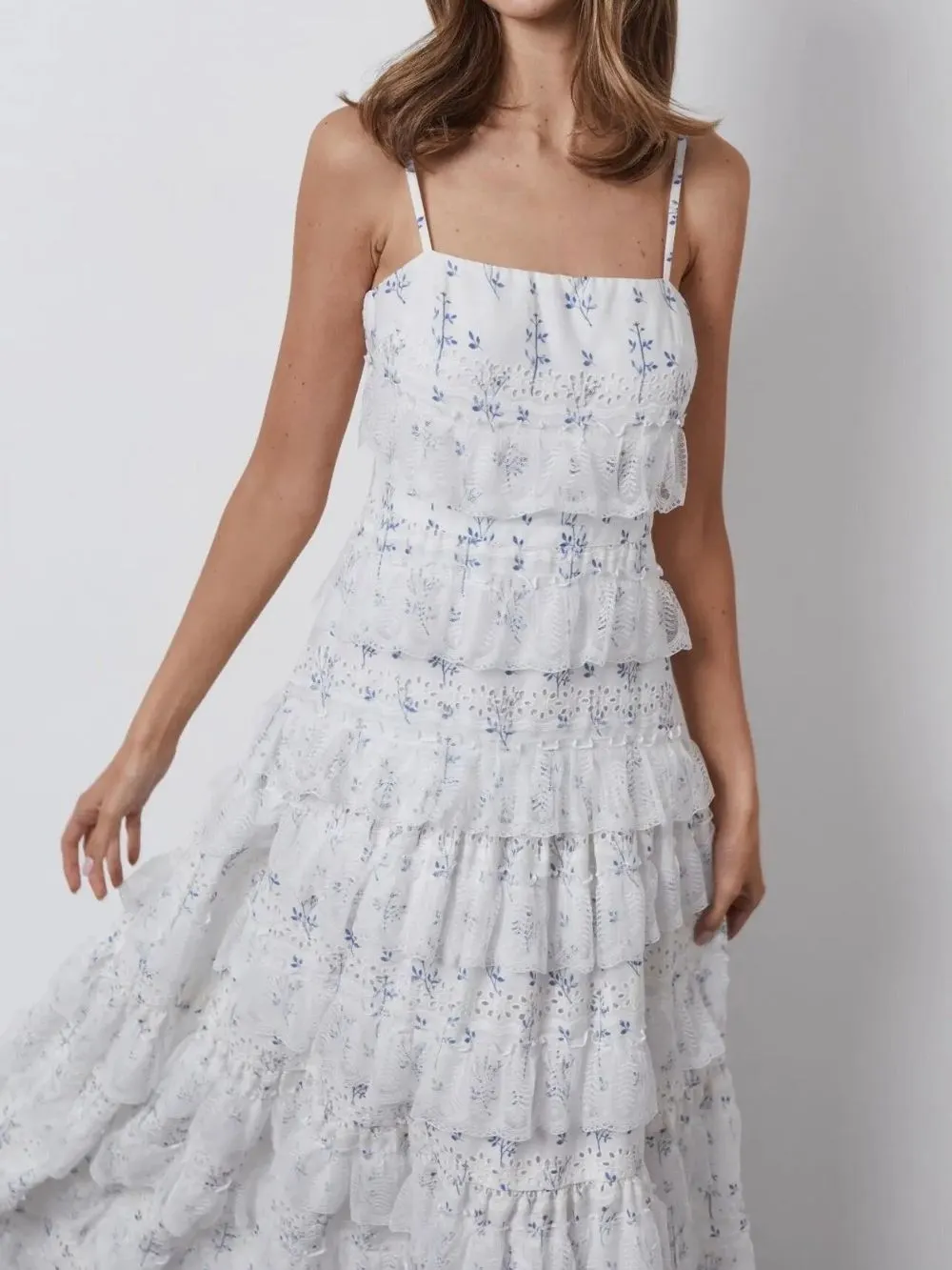 TRENDING FLORAL LAYERED MAXI DRESS - OWNCI TRENDING FLORAL LAYERED MAXI DRESS - OWNCI