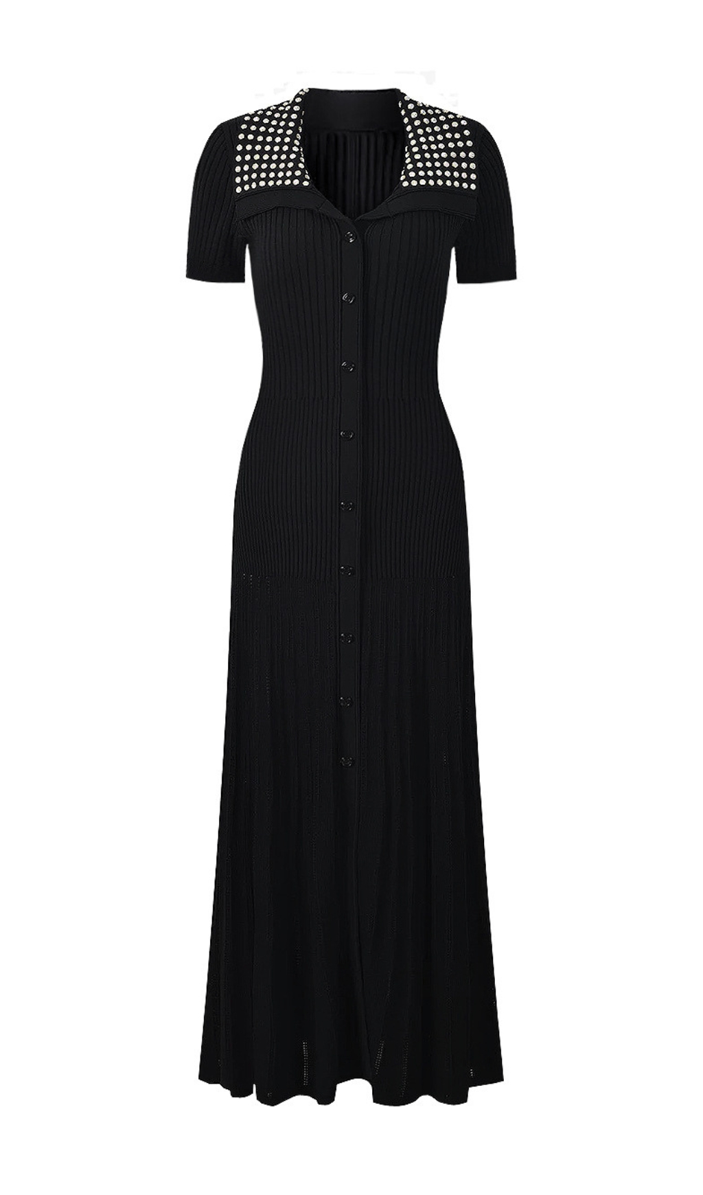 CHIC LAPEL KNIT MAXI DRESS – VIRAL OCCASION MUST-HAVE - OWNCI CHIC LAPEL KNIT MAXI DRESS – VIRAL OCCASION MUST-HAVE - OWNCI
