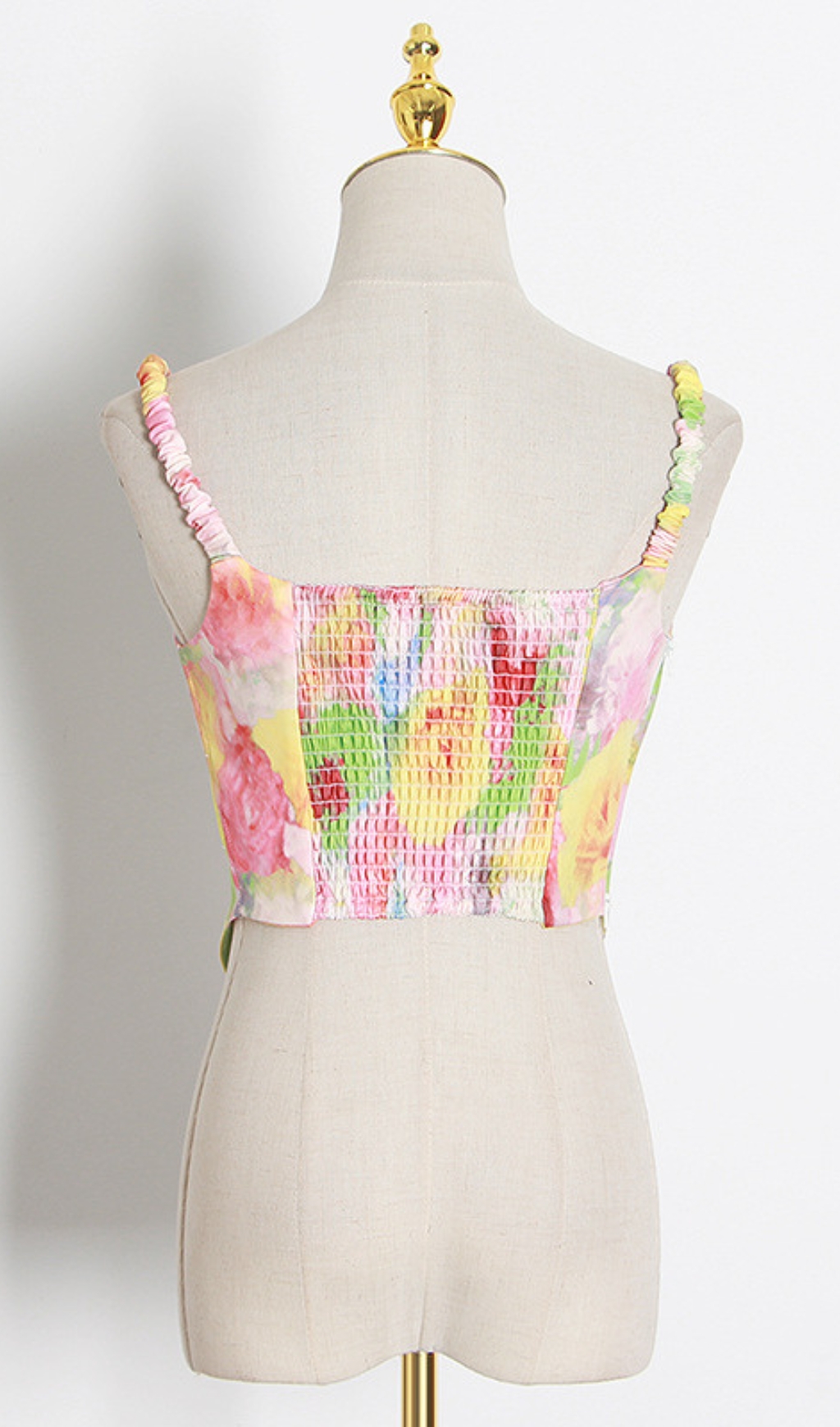 43f3ee3508ae821f459edc5841d0b2aa.jpg Fashionslee Women Deborah Printed Corset Mesh Top