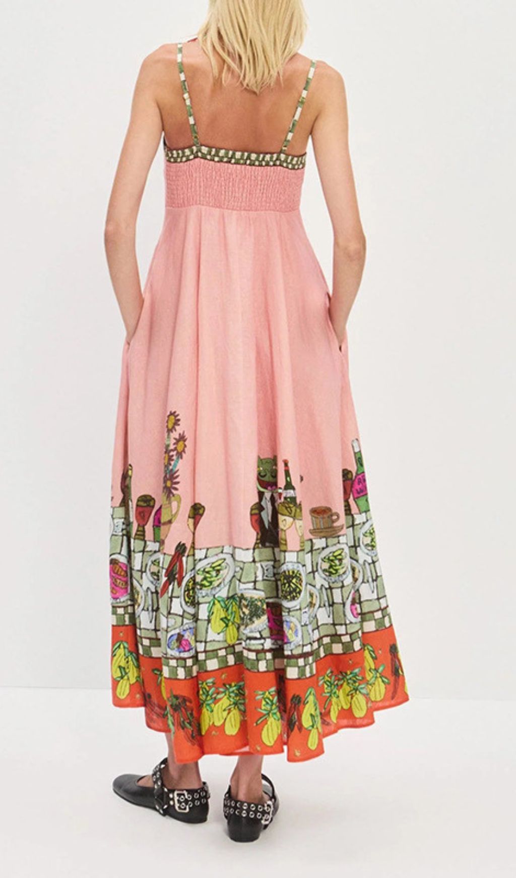 441607fd80a917aed1bbe7152a717fc1.jpg Fashionslee Women Irwin Strappy Printed Midi Dress