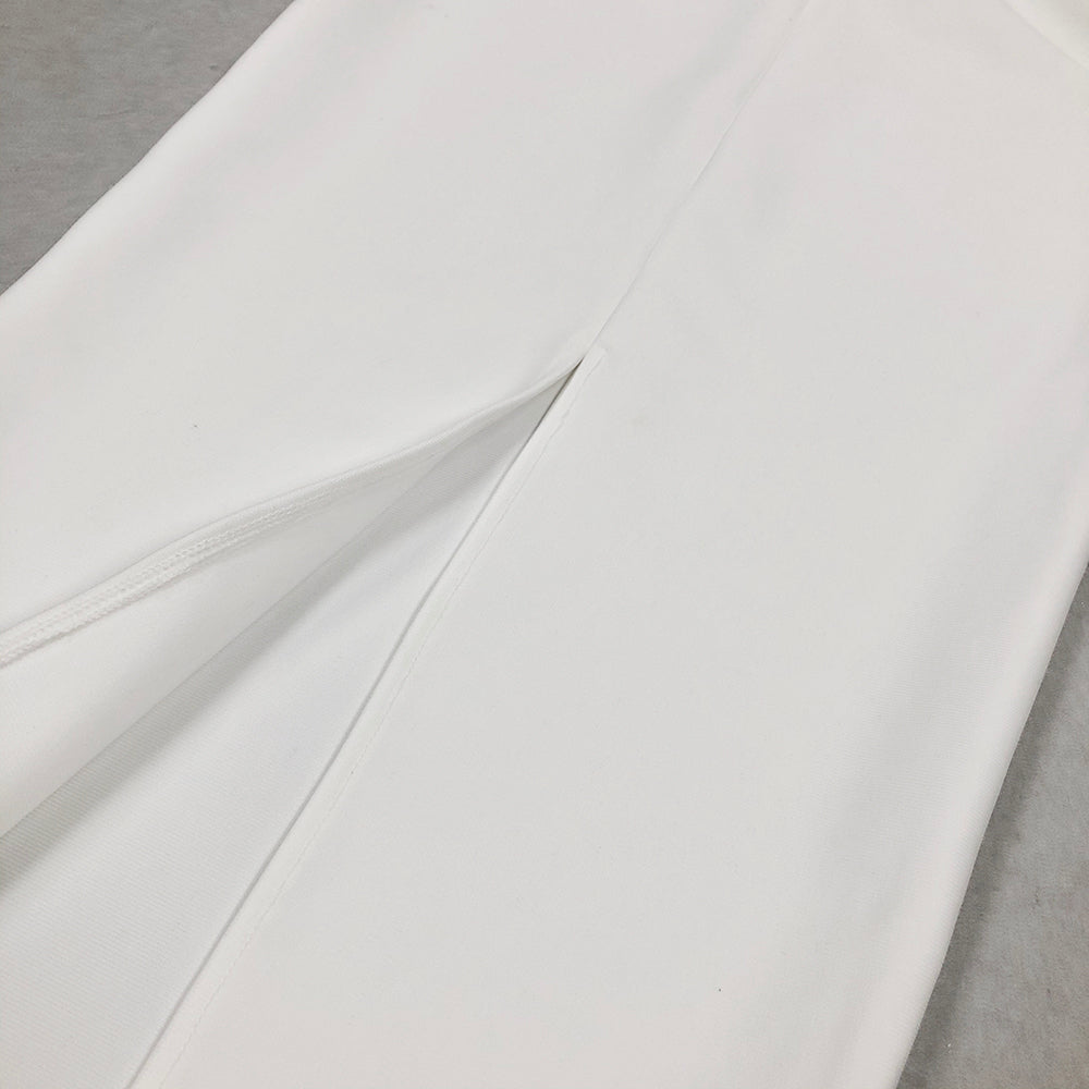 44692d608169338b8d9b41c710372e3d.jpeg Fashionslee Women Barra White Flower Maxi Bandage Dress