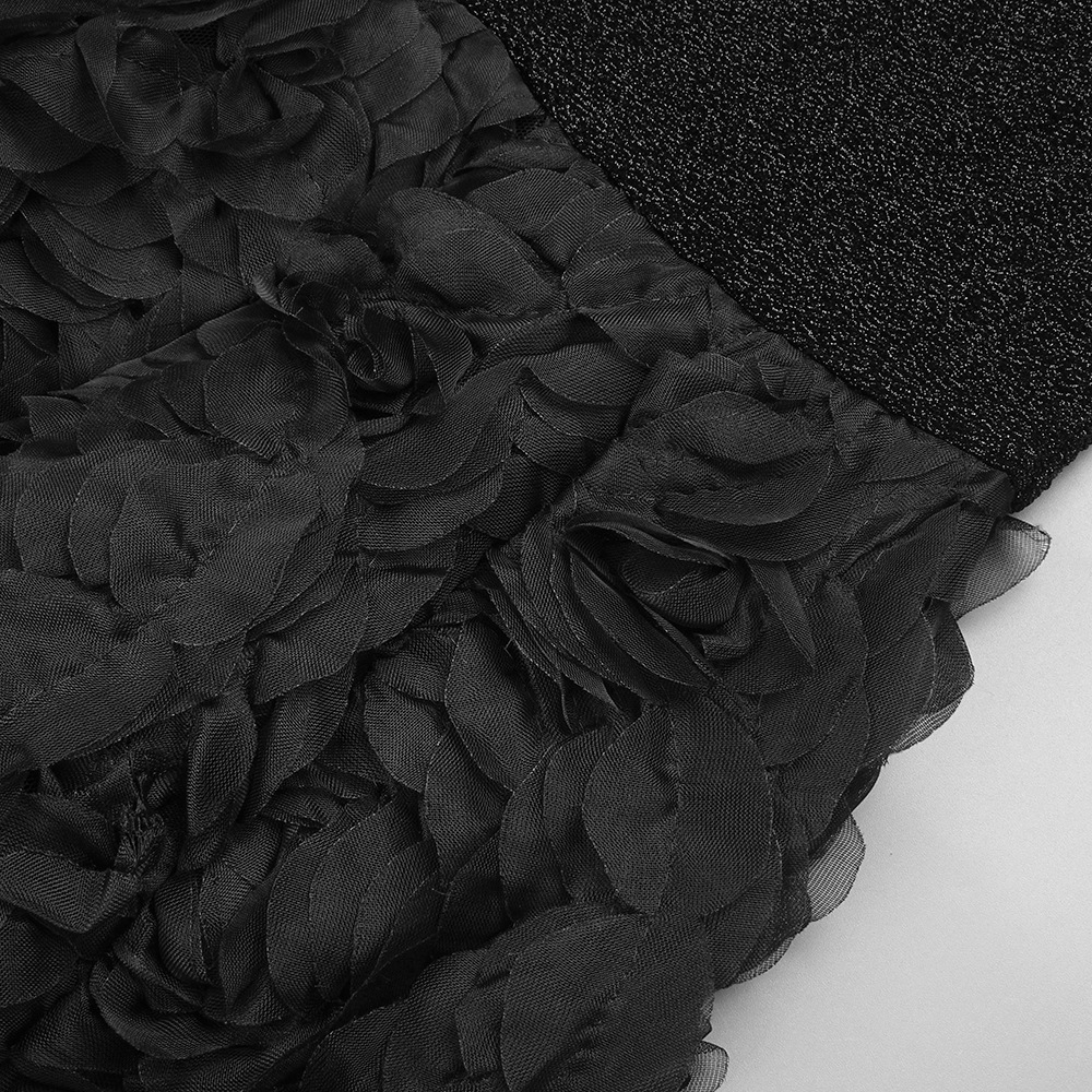 44a7e27b0ab831f641ccc4e65d144db2.jpg Fashionslee Women Gowan Black Strappy Flower Maxi Dress