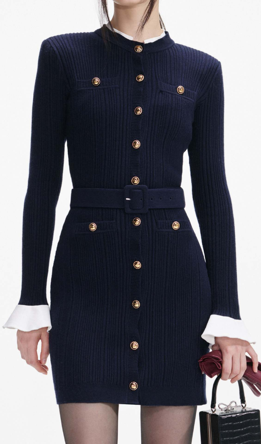 44ae3c4758a99f9faa82e3289fead77b.png Fashionslee Women Heather Knit Long Sleeve Mini Dress