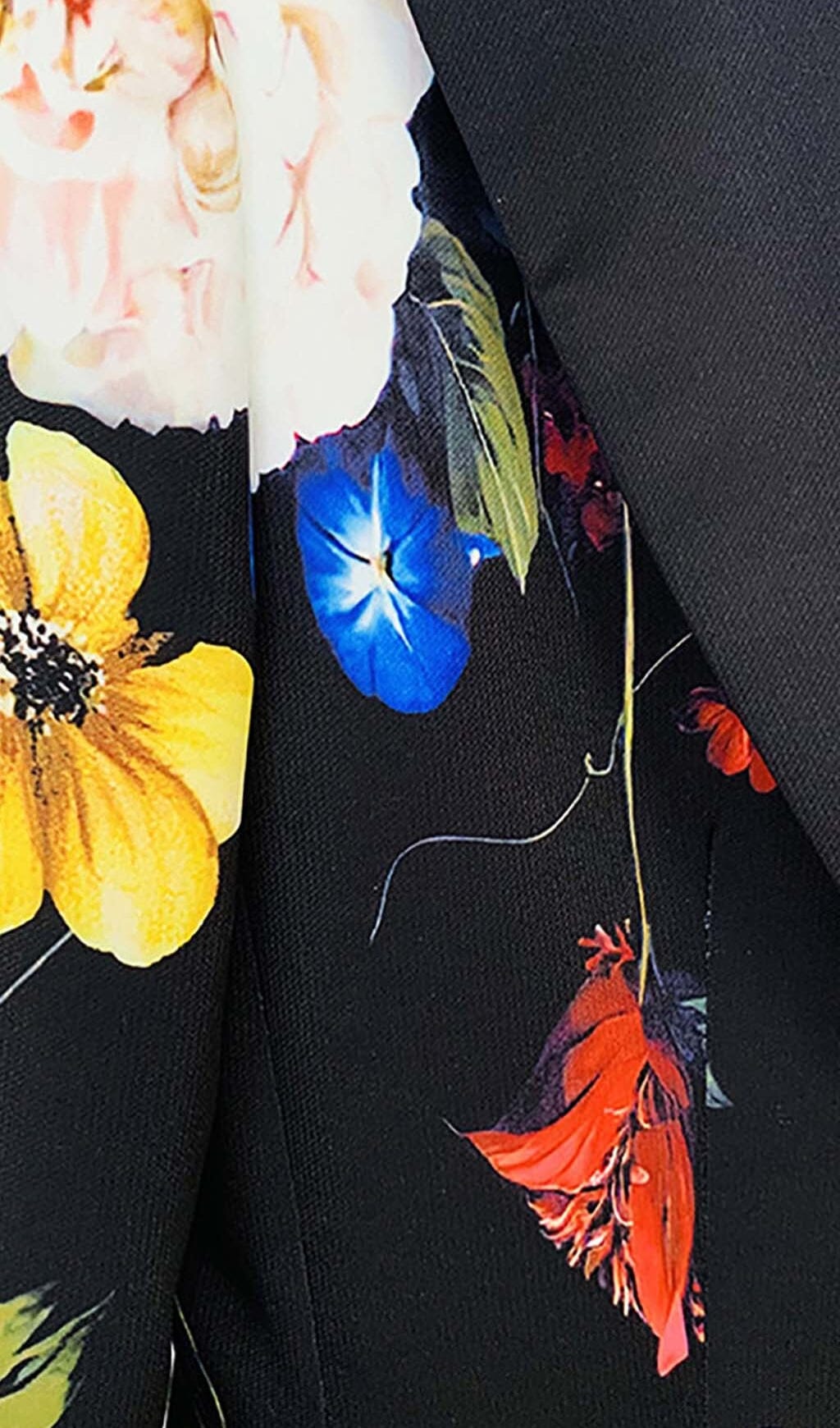 4548c0642e648ab4da6bce66e58912ad.jpeg Fashionslee Women Printed Button Jacket Suit In Black