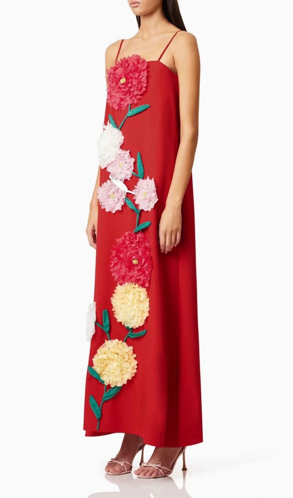 459a14ab3e807a6fcba0ce89ac4a0fe0.jpg Fashionslee Women Erica Red Strappy Flower Maxi Dress