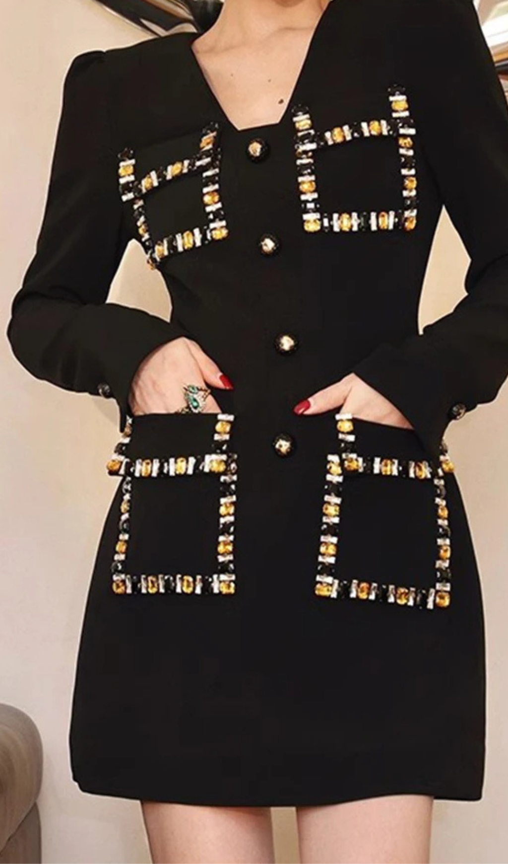 45cc1bb54fdd89a4a5c48b30c931d59f.png Fashionslee Women Aline Embroidered Flares Mini Dress