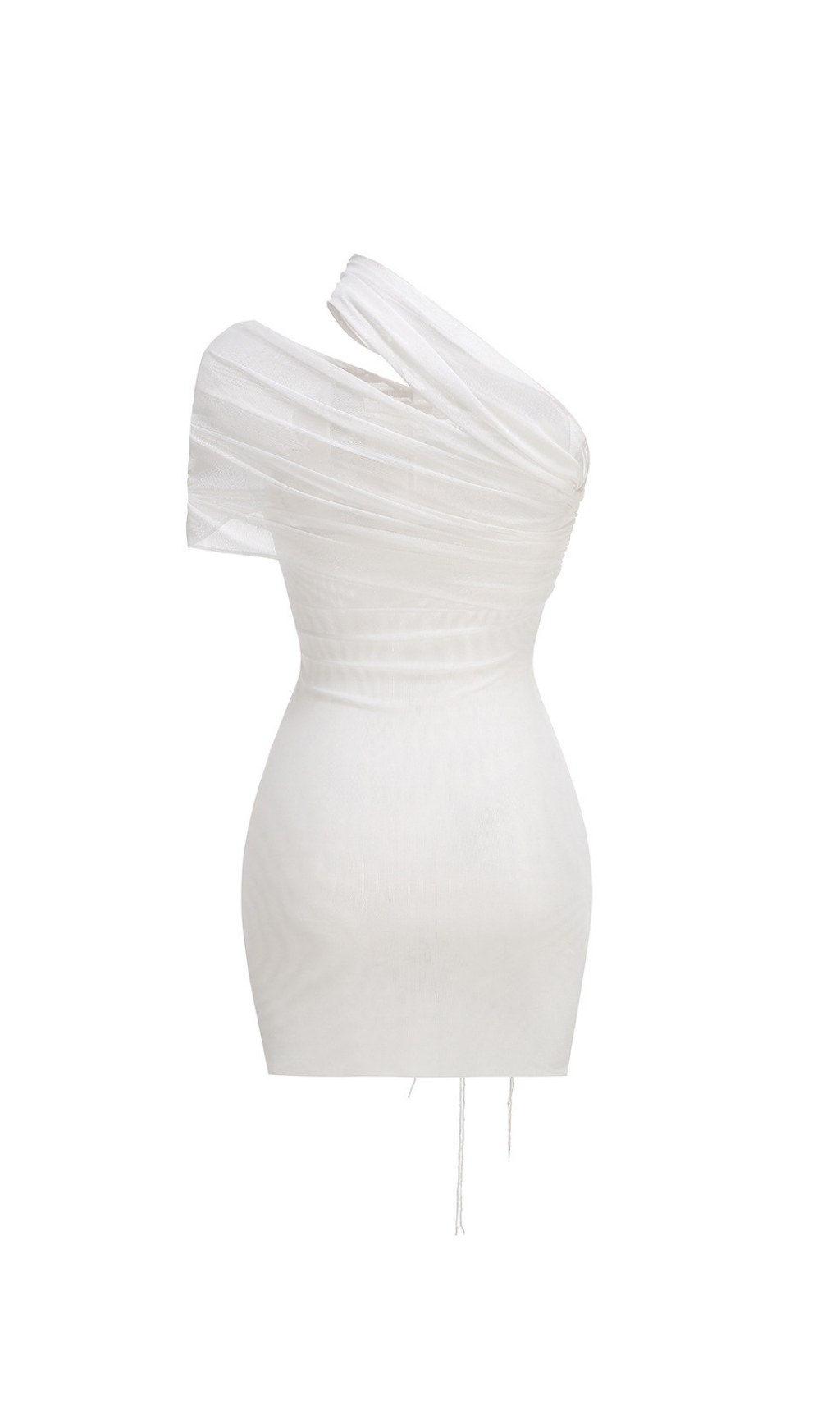 Fashionslee Women Elese White Flower Mini Dress