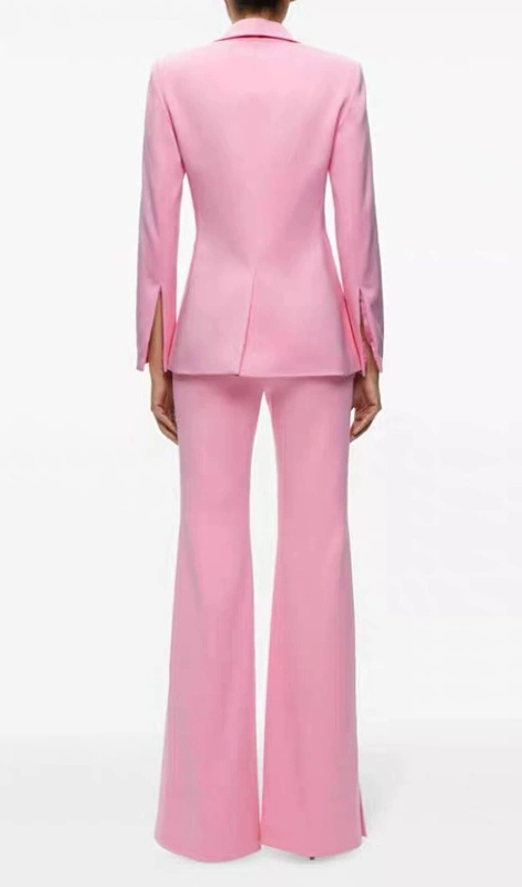 Fashionslee Women Gerardo Pink Blazer & Pants Set