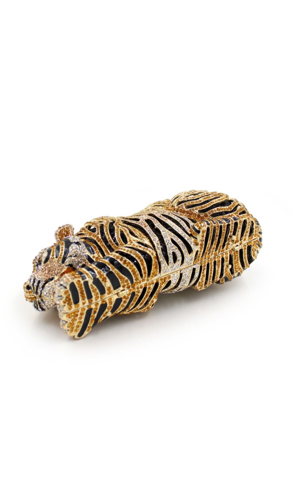 46aca147bae7b846604eed5533060216.jpg Fashionslee Women Khia Tiger Diamante Bag