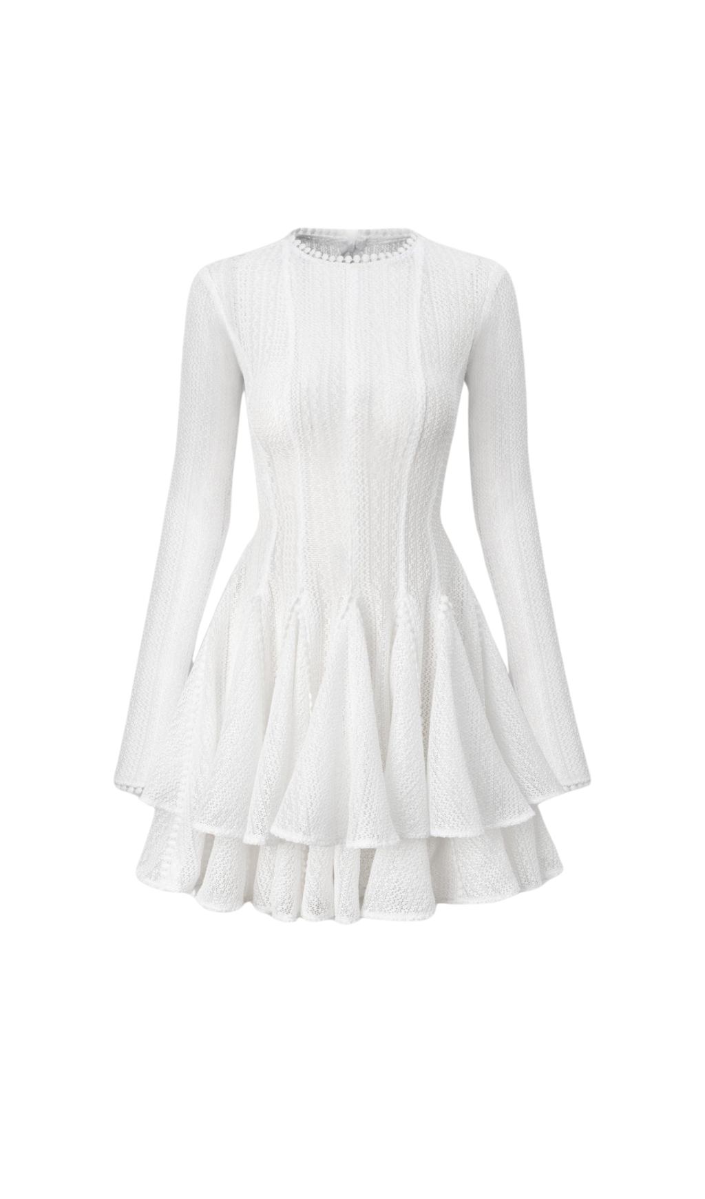 47185442e16eb76a4cedeb5866fc12aa.jpg Fashionslee Women Colt Long Sleeve Ruffle Mini Dress