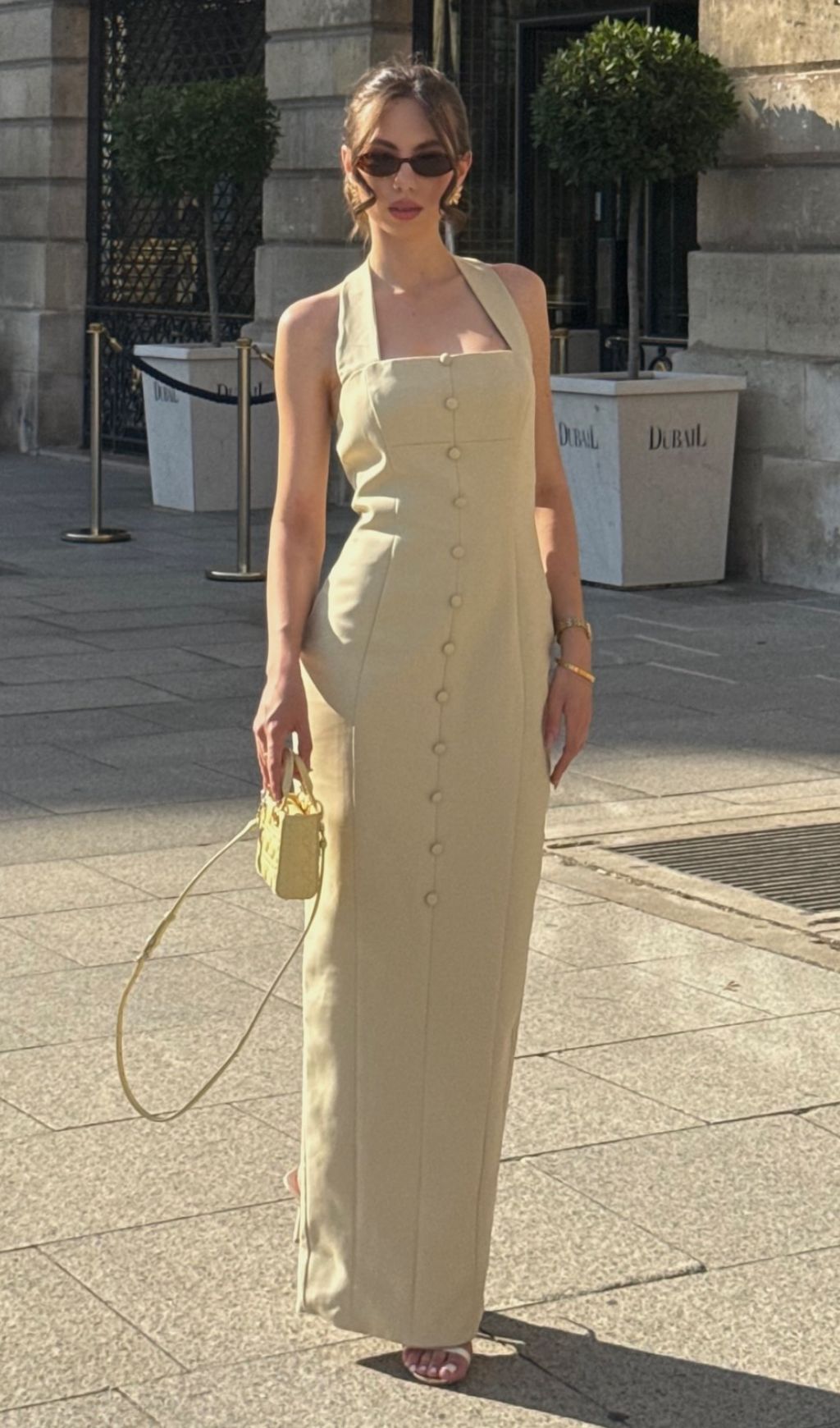 47d52f6d29493766f228a0cea9c15dbb.jpg Fashionslee Women Govert Halter Button Maxi Dress