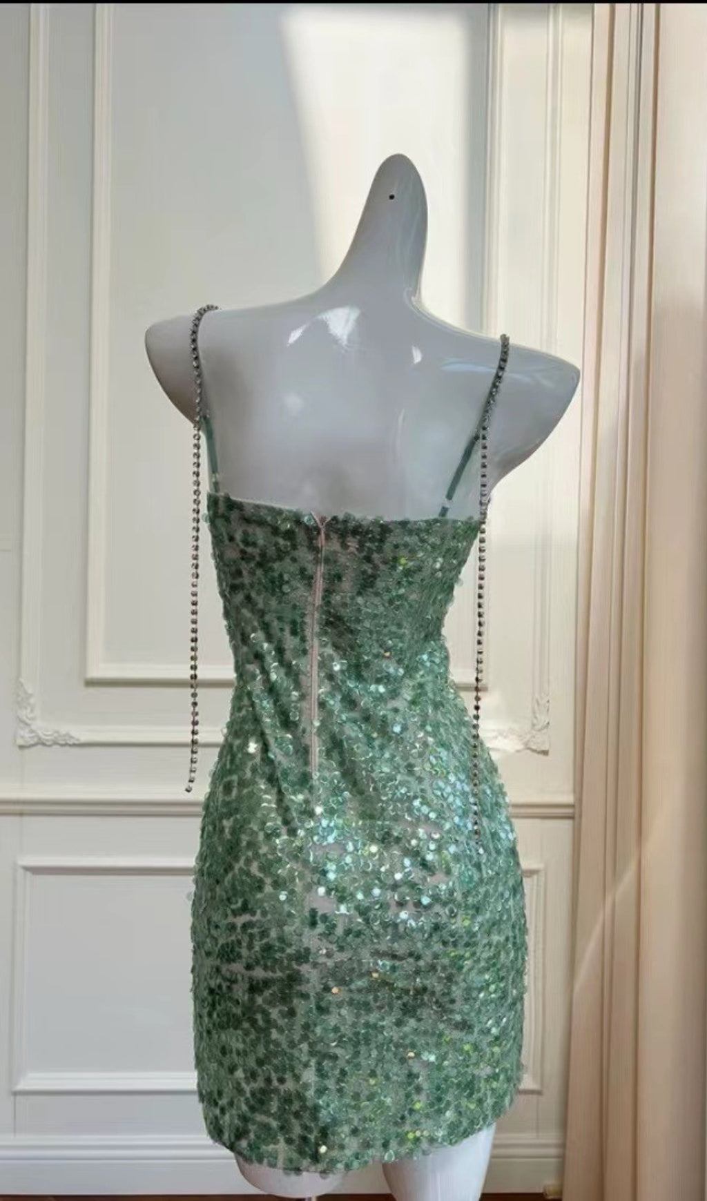 486a8b622b525463c796cb599e83a2c1.jpeg Fashionslee Women Alisson Sequin Mini Dress