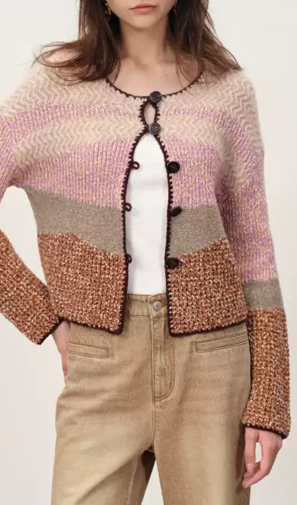 490980ca8ec6a346ca6aeb737d3deb6a.jpg Fashionslee Women Hasel Colorful Cardigan
