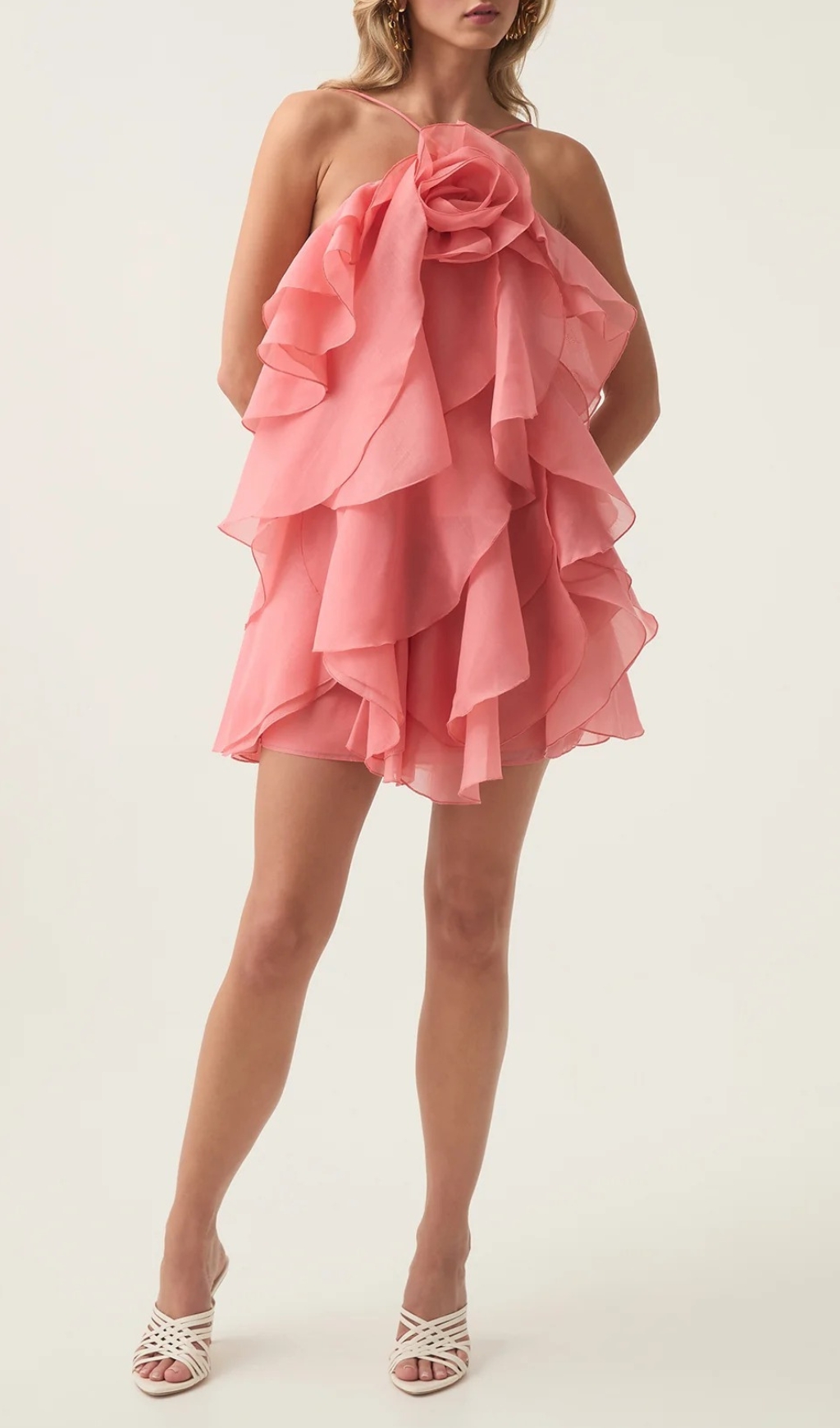 Fashionslee Women Pandorea Layered Mini Dress