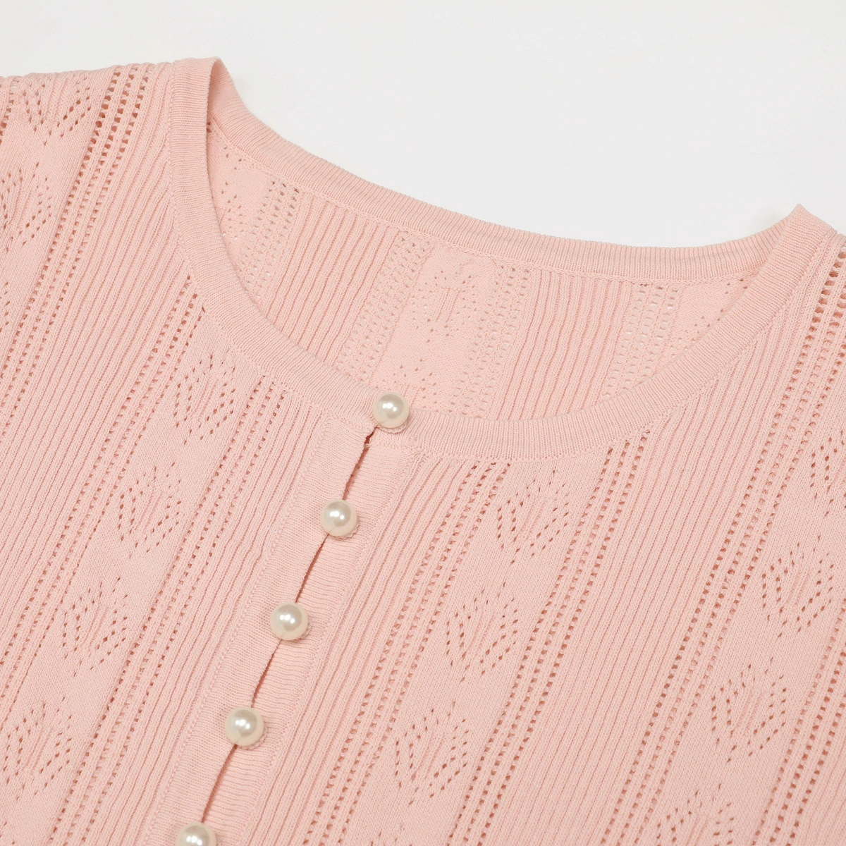 4997331ac46821e10322080d0a19fda8.webp Fashionslee Women Kiely Pink Knit Two-Piece Set