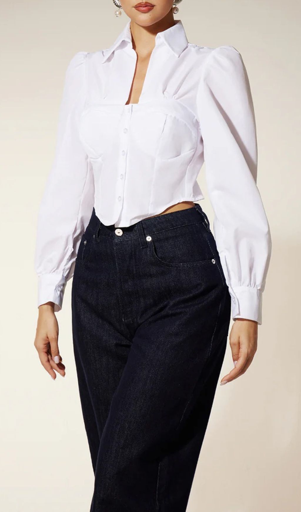 4ac6890ffd68090169cdd884a1966b05.jpg Fashionslee Women Ehren Long Sleeve Collar Shirt