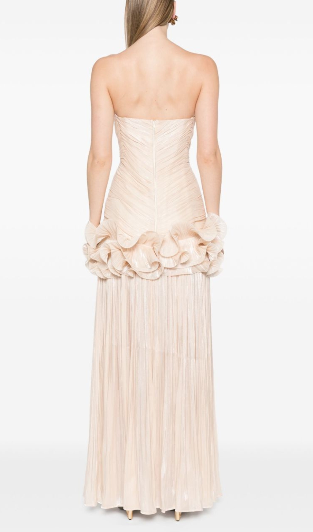 4aea163763995f661dfa8ff142909fe5.jpg Fashionslee Women Dayna Strapless Ruffle Maxi Dress