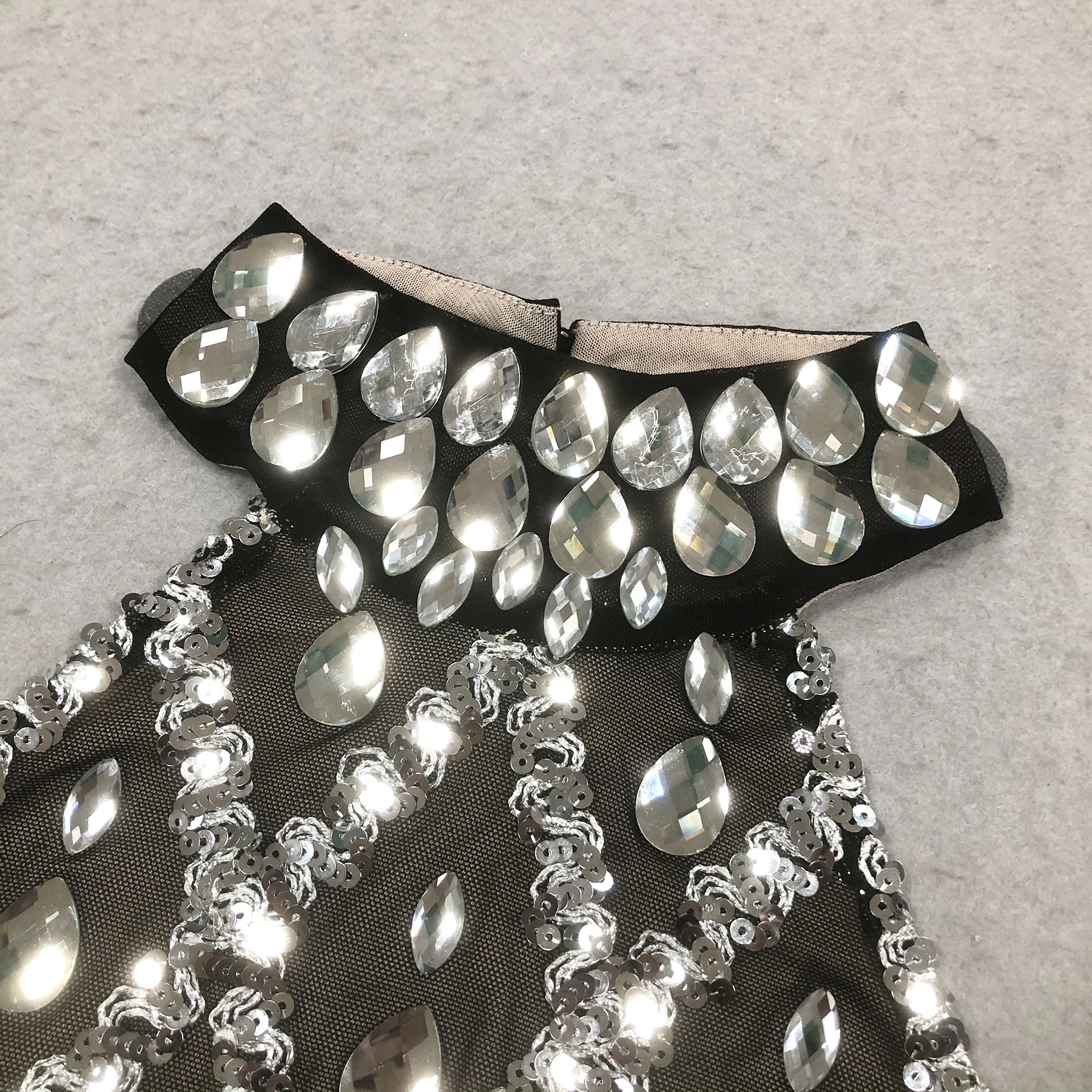 BLACK RHINESTONE HALTER MAXI DRESS – VIRAL AESTHETIC - OWNCI BLACK RHINESTONE HALTER MAXI DRESS – VIRAL AESTHETIC - OWNCI