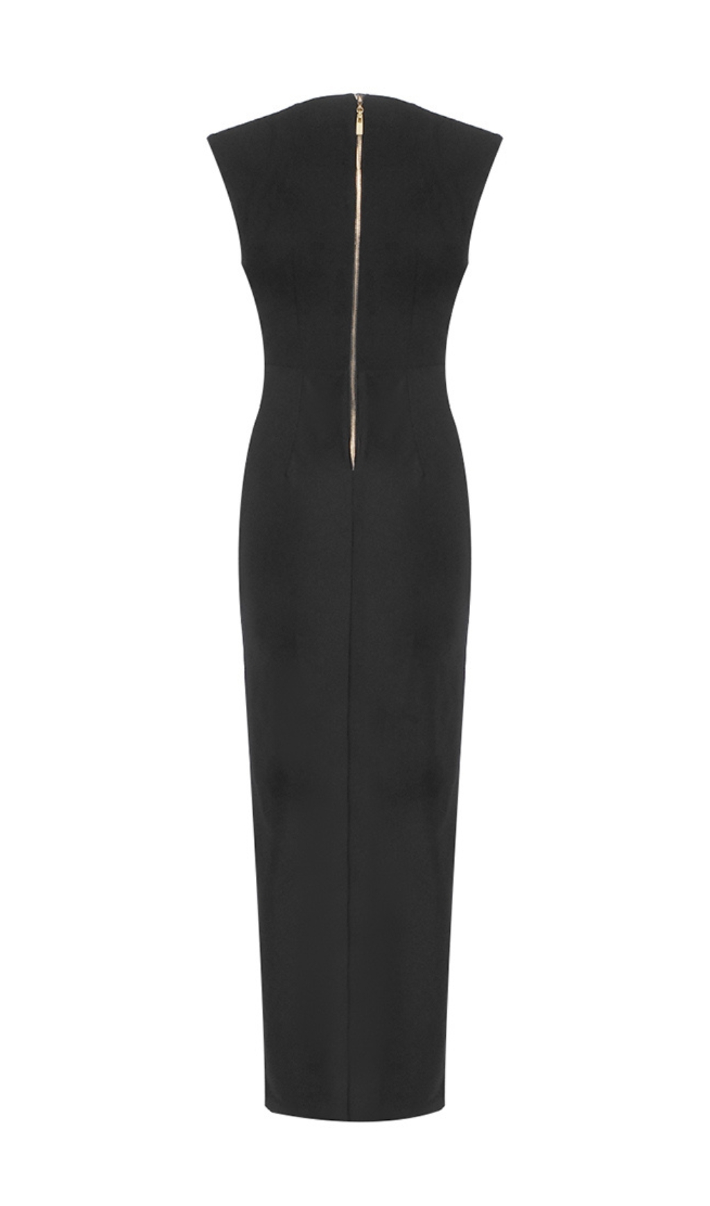 BLACK BUTTON VIRAL MAXI DRESS - OWNCI BLACK BUTTON VIRAL MAXI DRESS - OWNCI