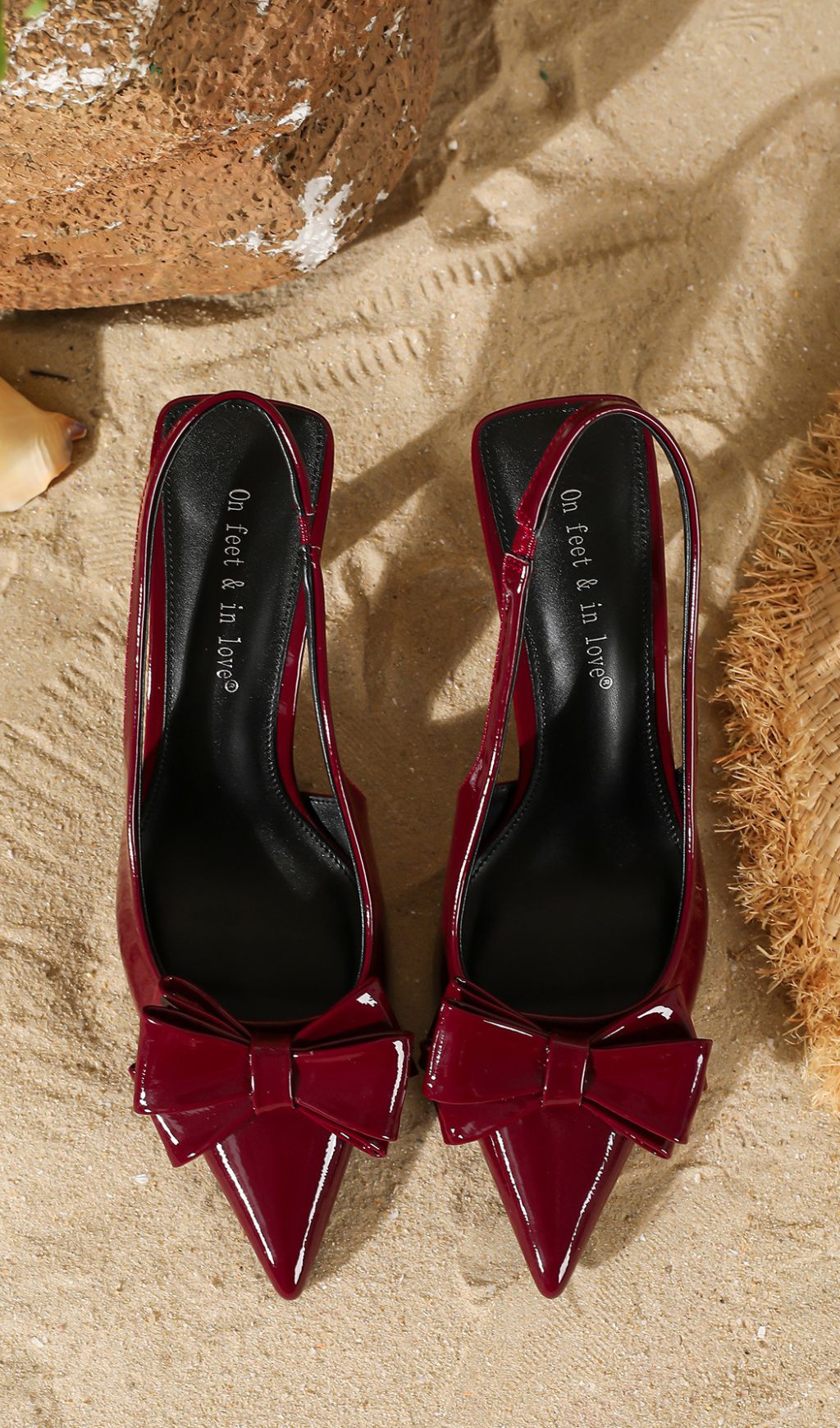 4baf99e585cccca3c79d198237c45735.jpg Fashionslee Women Hakim Red Bow Heels