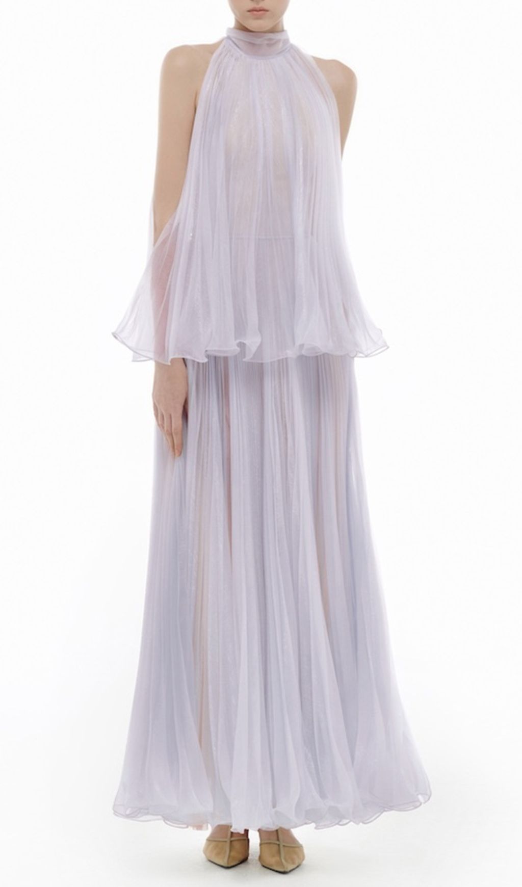 4c1585f28ee0b1138d0cc2d6a18dfba8.jpg Fashionslee Women Halona Halter Mesh Maxi Dress