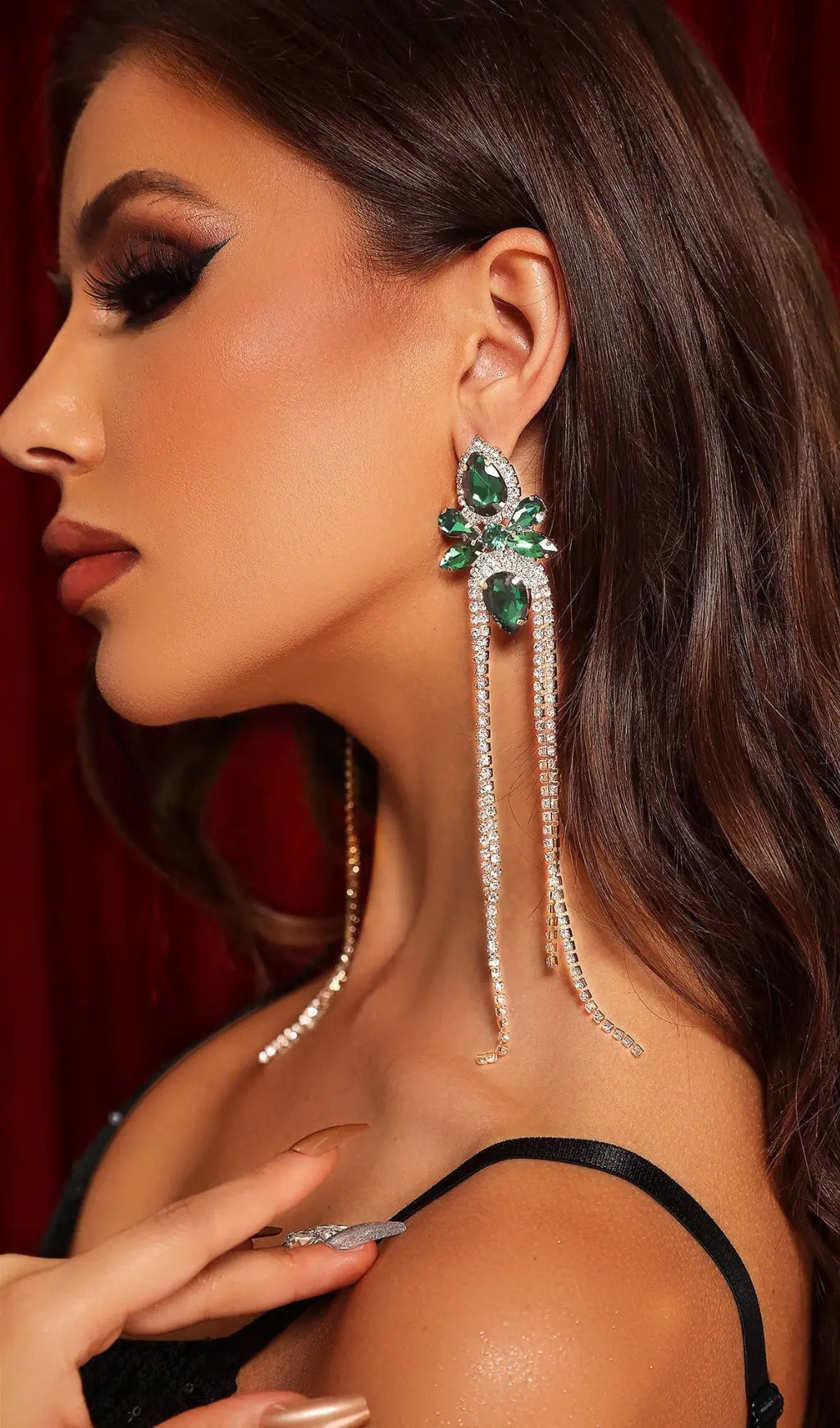 Fashionslee Women Diamonate Earrings