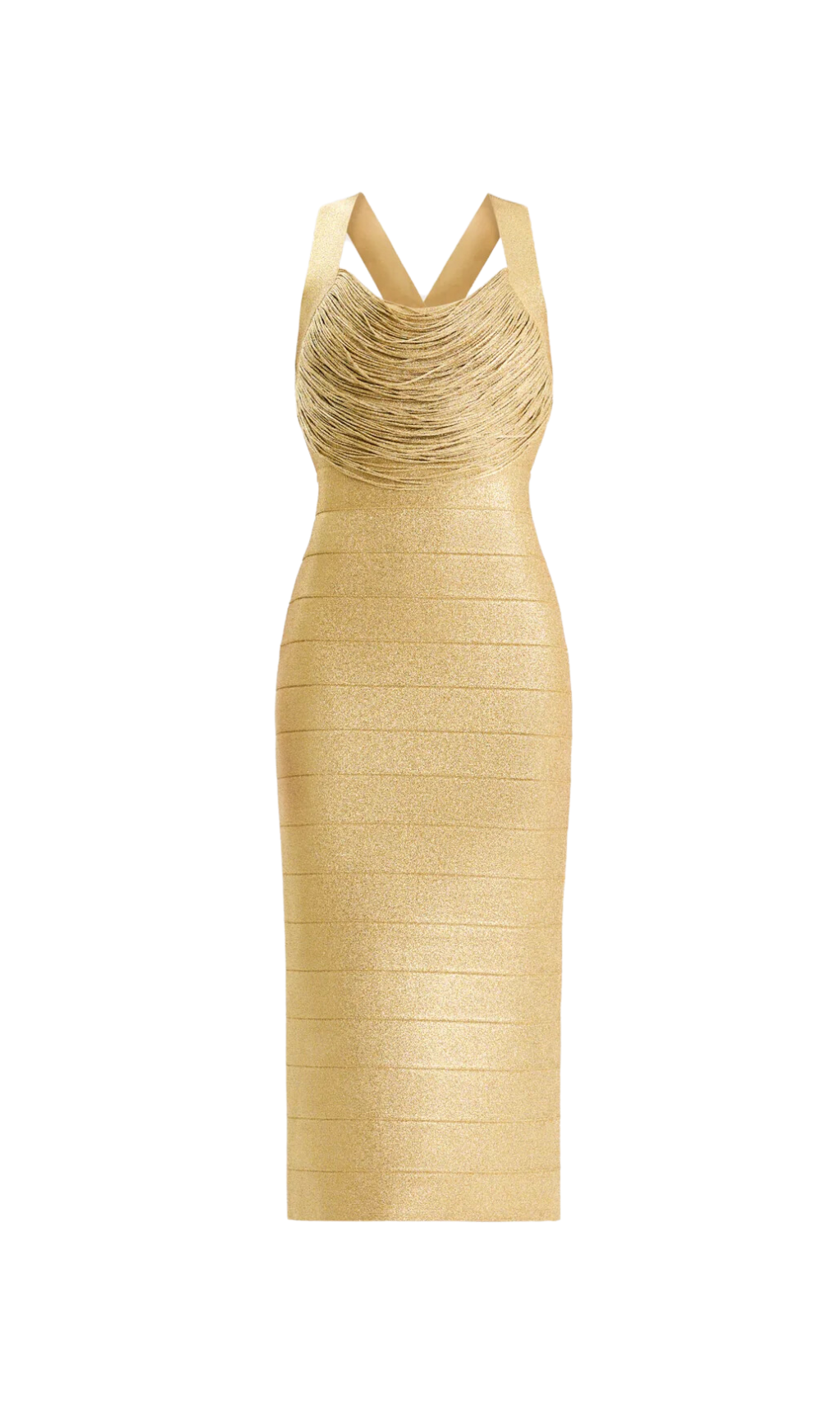 Fashionslee Women Asaf Knit Fringe Midi Dress