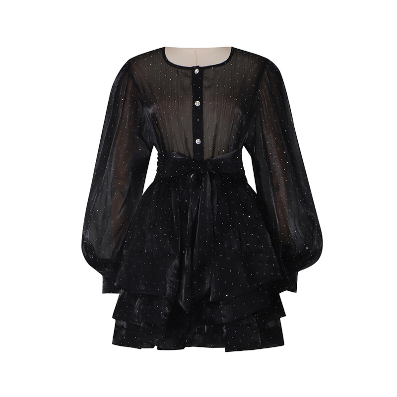 4d4eebaa622a8463089b4bdb41a71b1e.jpg Fashionslee Women Jezebel Long Sleeve Layered Mini Dress